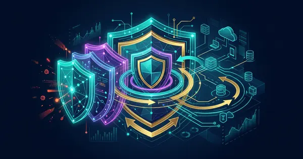 Cycle diagram showing the four phases of cyber resilience: prevent, detect, respond, recover
