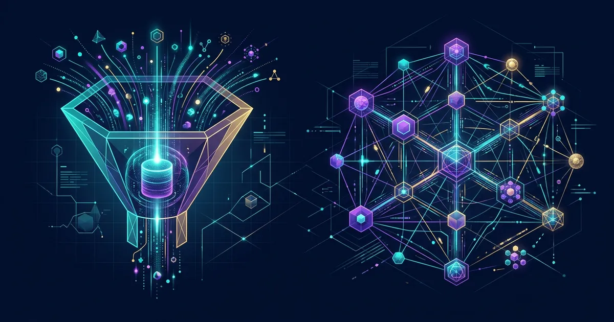 Side-by-side comparison of SIEM and XDR security dashboards with event data