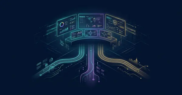 Security operations centre analysts monitoring multiple threat detection screens