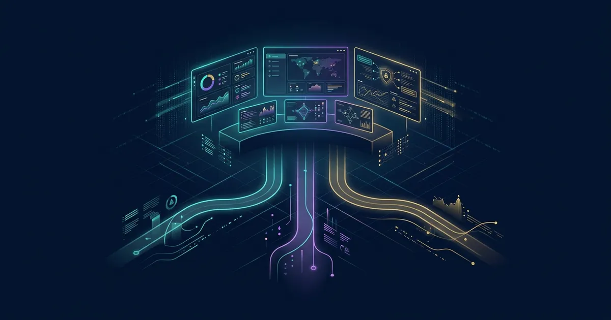 Security operations centre analysts monitoring multiple threat detection screens